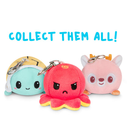 Portable Lunar New Year Pig Plushie Charm Keychains - collect them all, featuring an octopus design perfect for the lunar new year by TeeTurtle.