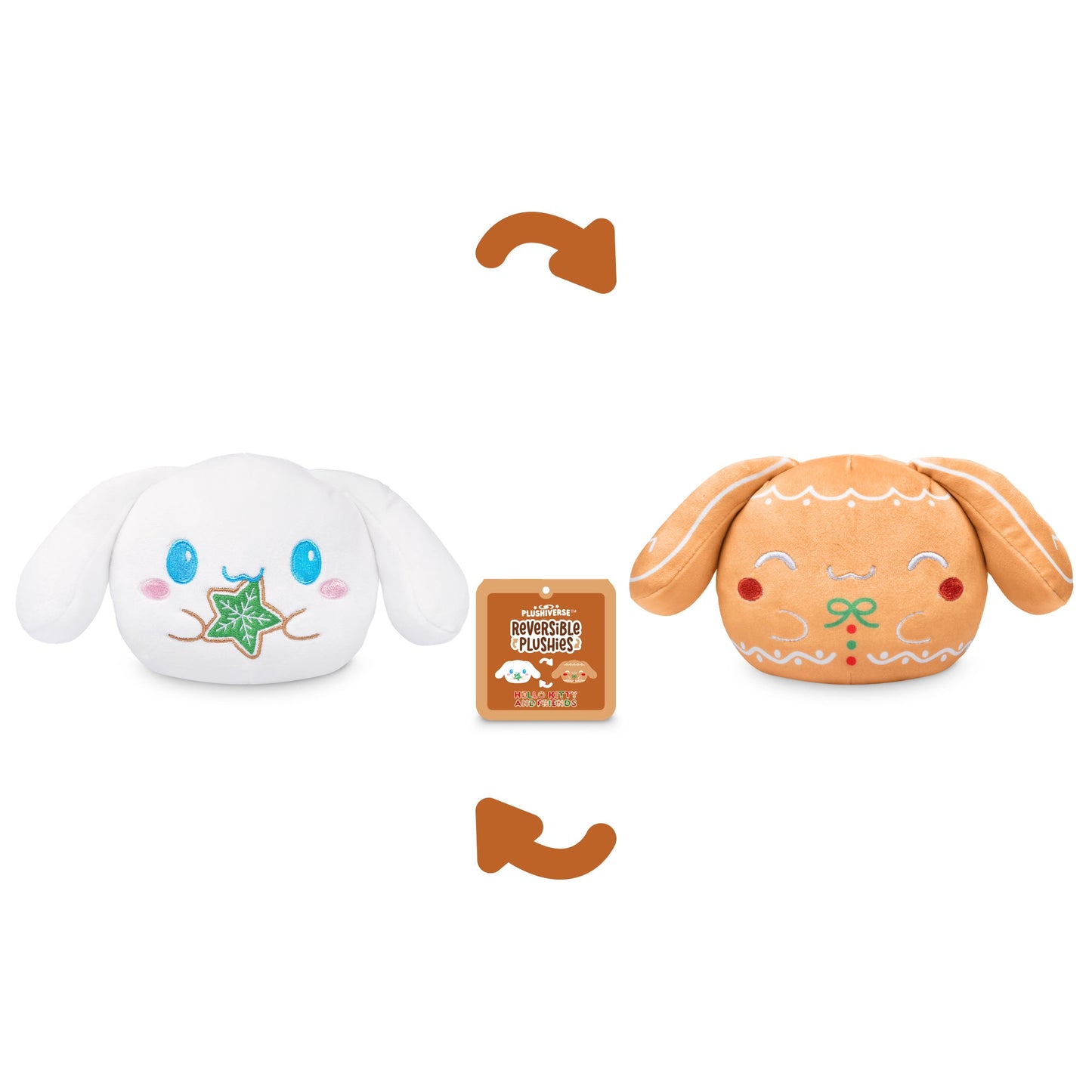 Cinnamoroll Gingerbread 4" Reversible Plushie