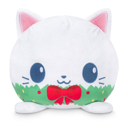 Holiday Cat 6" Reversible Plushie