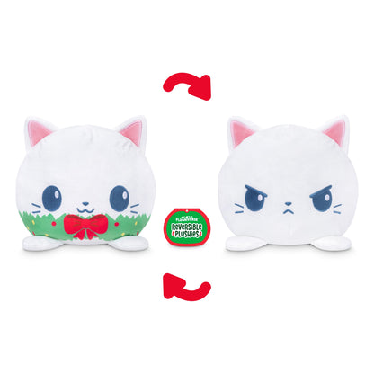 Holiday Cat 6" Reversible Plushie