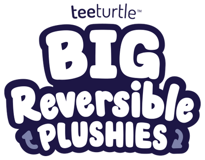 TeeTurtle's Big Reversible Husky Plushies.