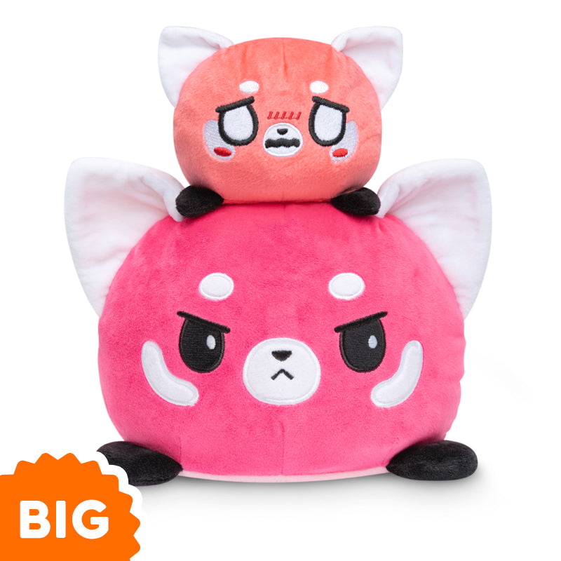 Modified description: A Big Reversible Red Panda Plushie toy by TeeTurtle.