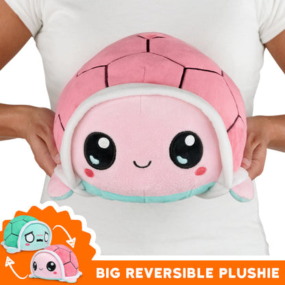 Big Reversible Turtle Plushie by TeeTurtle.