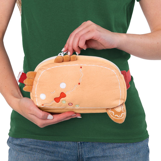 Ginger-lotl Plushie Fanny Pack