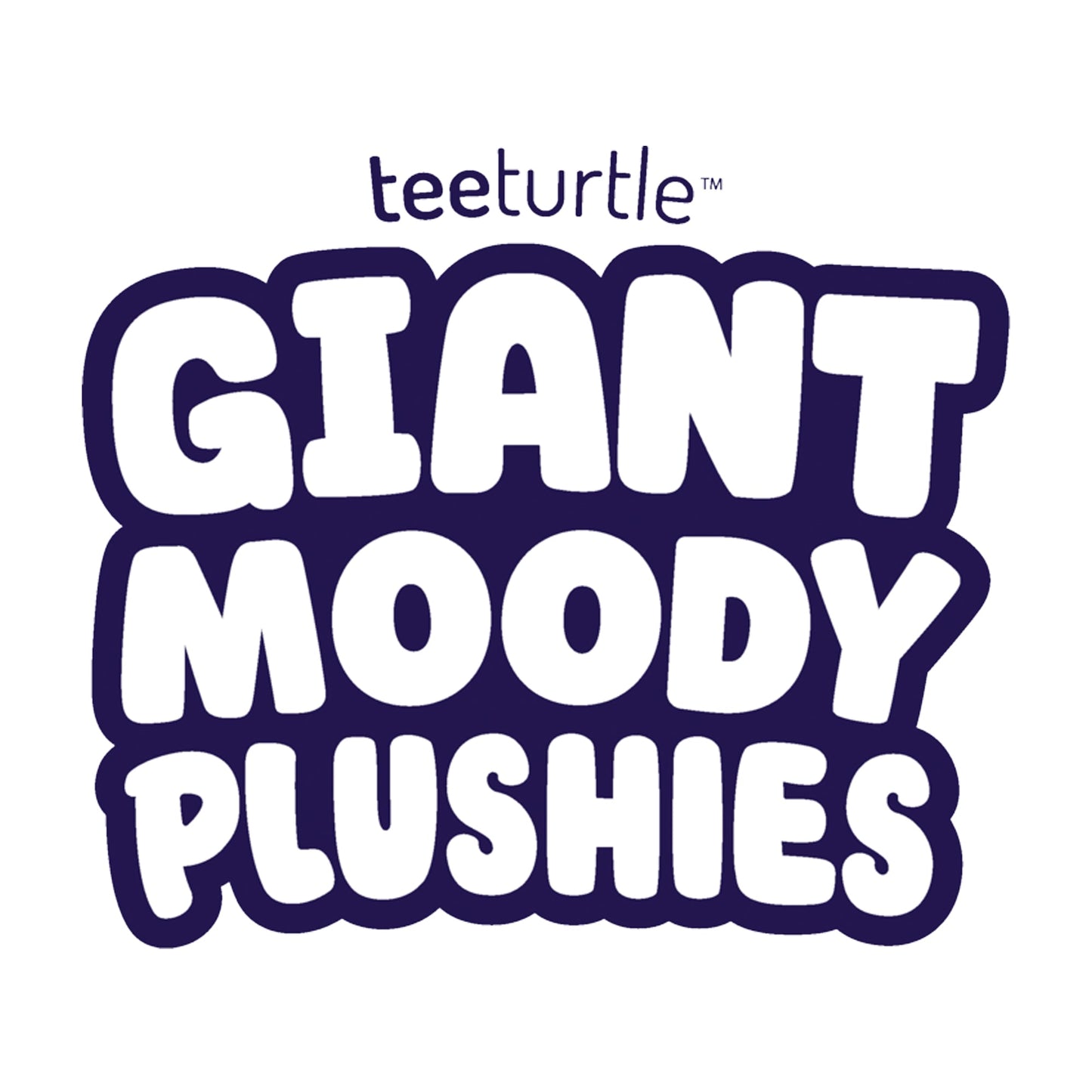 Giant Moody Turtle Plushies by TeeTurtle perfect for cuddling.