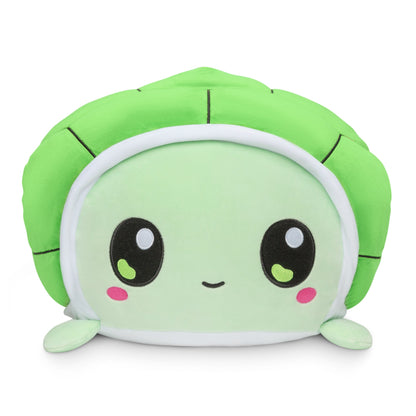 A TeeTurtle Giant Moody Turtle Plushie perfect for cuddling or decorating.