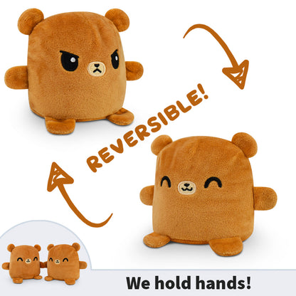 We hold hands - Reversible Bear Plushmate plush toys from TeeTurtle.