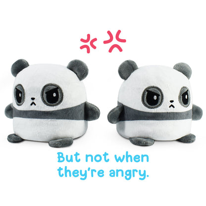 TeeTurtle Reversible Bear Plushmates with the words, but not when they're angry.