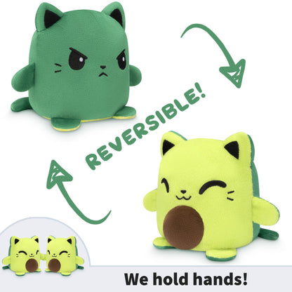 TeeTurtle Reversible Cat Plushmate - plush toys.