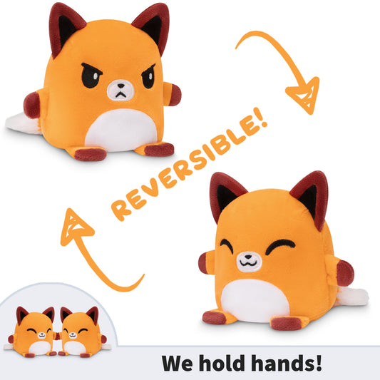 Reversible Fox Plushmate from TeeTurtle - a delightful addition to your collection of plush toys.