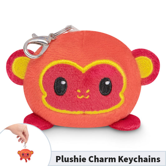 TeeTurtle Lunar New Year Monkey Plushie Charm Keychain, perfect for your collection.