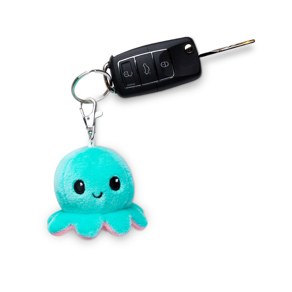 A TeeTurtle Octopus Plushie Charm Keychain.