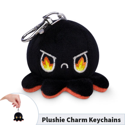 TeeTurtle Octopus Plushie Charm Keychain.