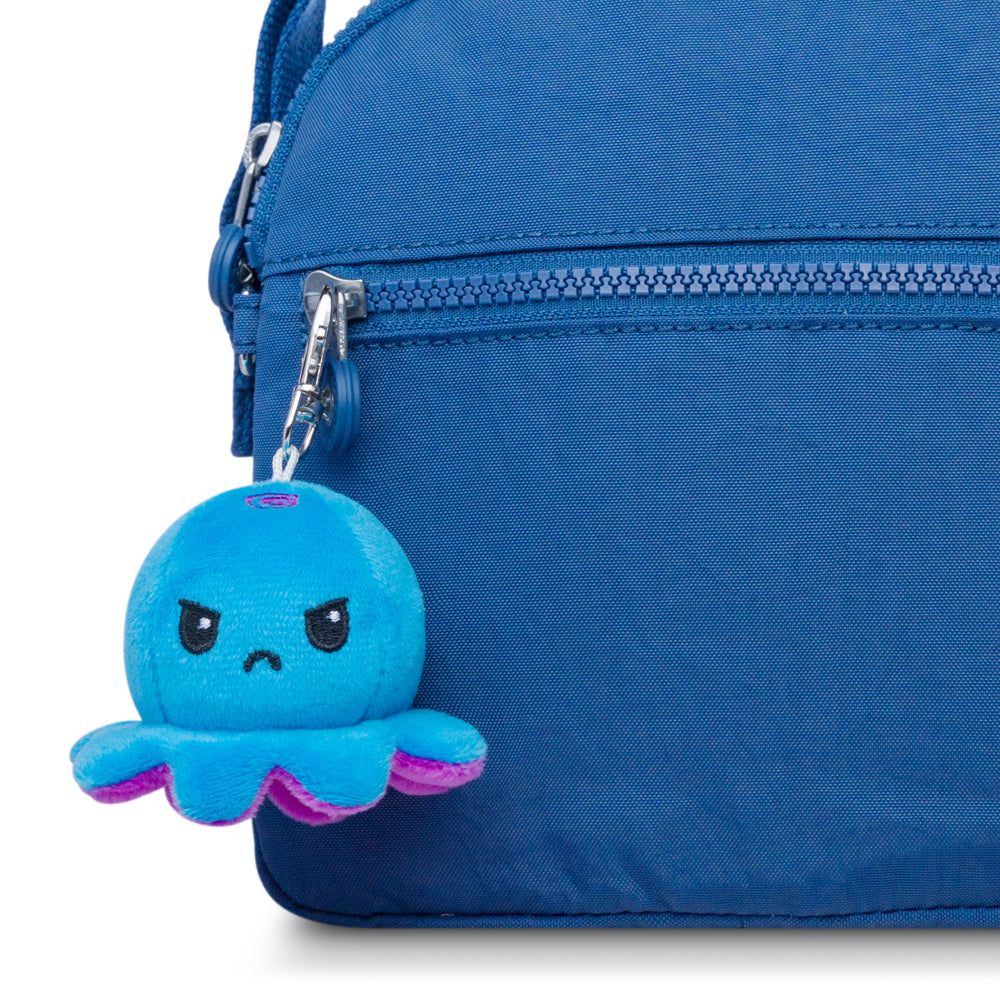 A portable Octopus Plushie Charm Keychain featuring the TeeTurtle brand.