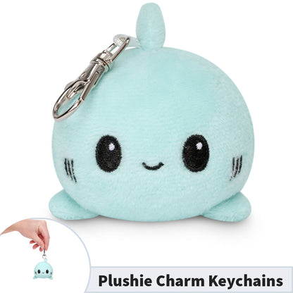 A Shark Plushie Charm Keychain by TeeTurtle with a charming keychain.