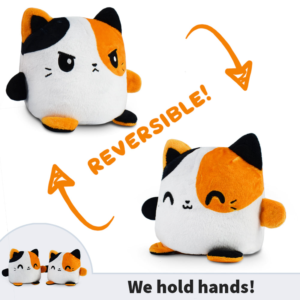 TeeTurtle offers a cute and playful collection of plush toys, including our popular TeeTurtle Reversible Cat Plushmates. These adorable toys are designed to bring joy and comfort as they can be easily