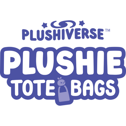 TeeTurtle Honeybee Plushiverse Plushie Tote Bags for Plusverse.