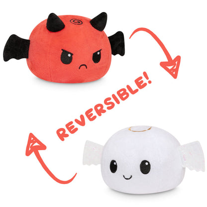 Two TeeTurtle Reversible Angel & Devil Plushies that are TikTok-famous.