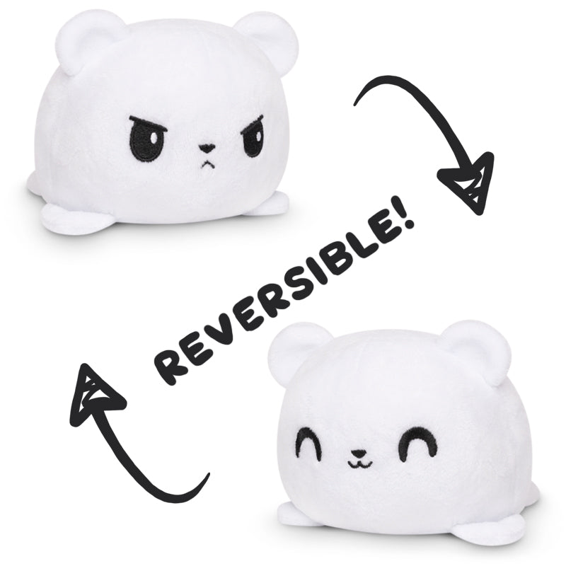 Enjoy the adorable companionship of a TeeTurtle Reversible Bear Plushie, featuring two lovable polar bears that can change their mood with a simple flip. These irresistibly cute TikTok sensations are