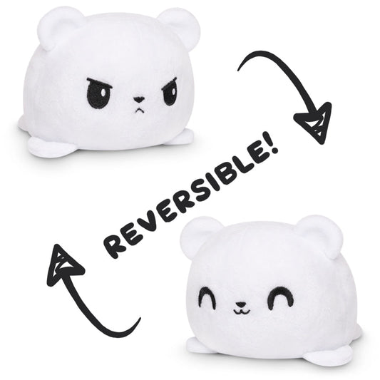 Enjoy the adorable companionship of a TeeTurtle Reversible Bear Plushie, featuring two lovable polar bears that can change their mood with a simple flip. These irresistibly cute TikTok sensations are