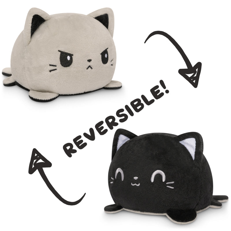 TeeTurtle's Reversible Cat Plushie toy.