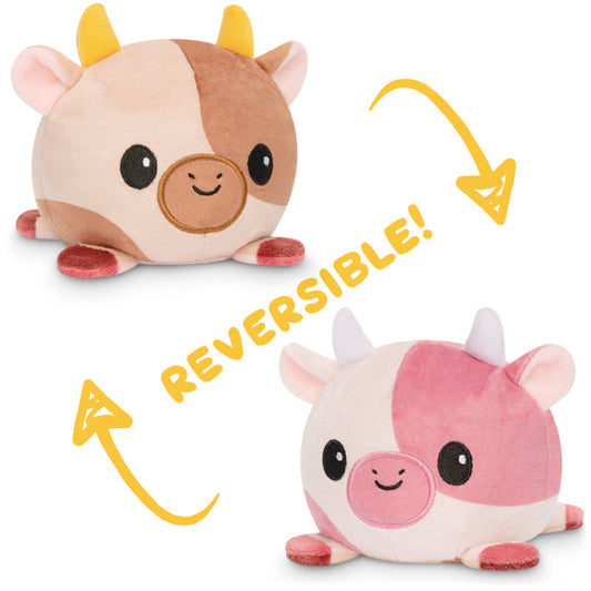 Keywords: TeeTurtle Reversible Cow Plushie.