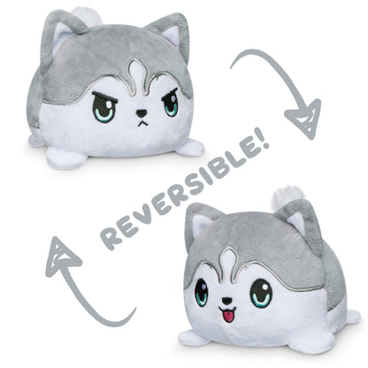 TeeTurtle Reversible Husky Plushie, perfect for mood plushies lovers.