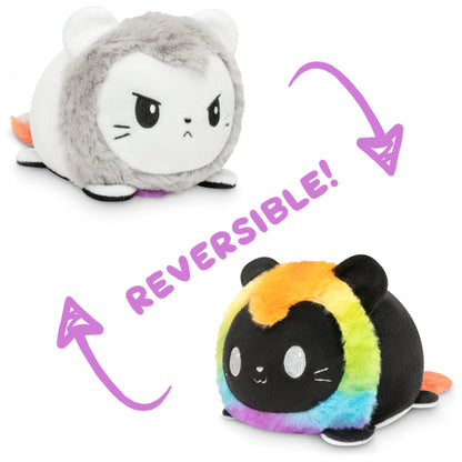 Two TeeTurtle Reversible Lion Plushies.