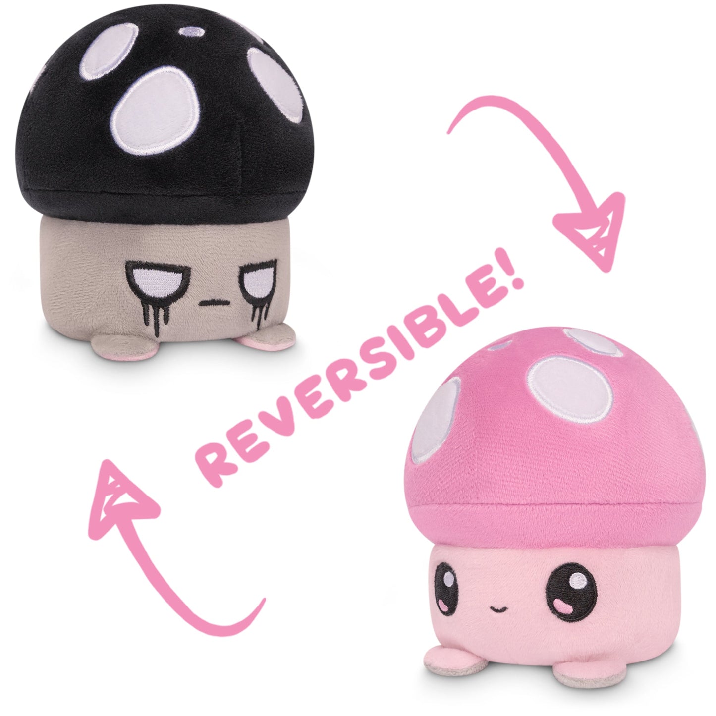 TeeTurtle offers the TeeTurtle Reversible Mushroom Plushie.