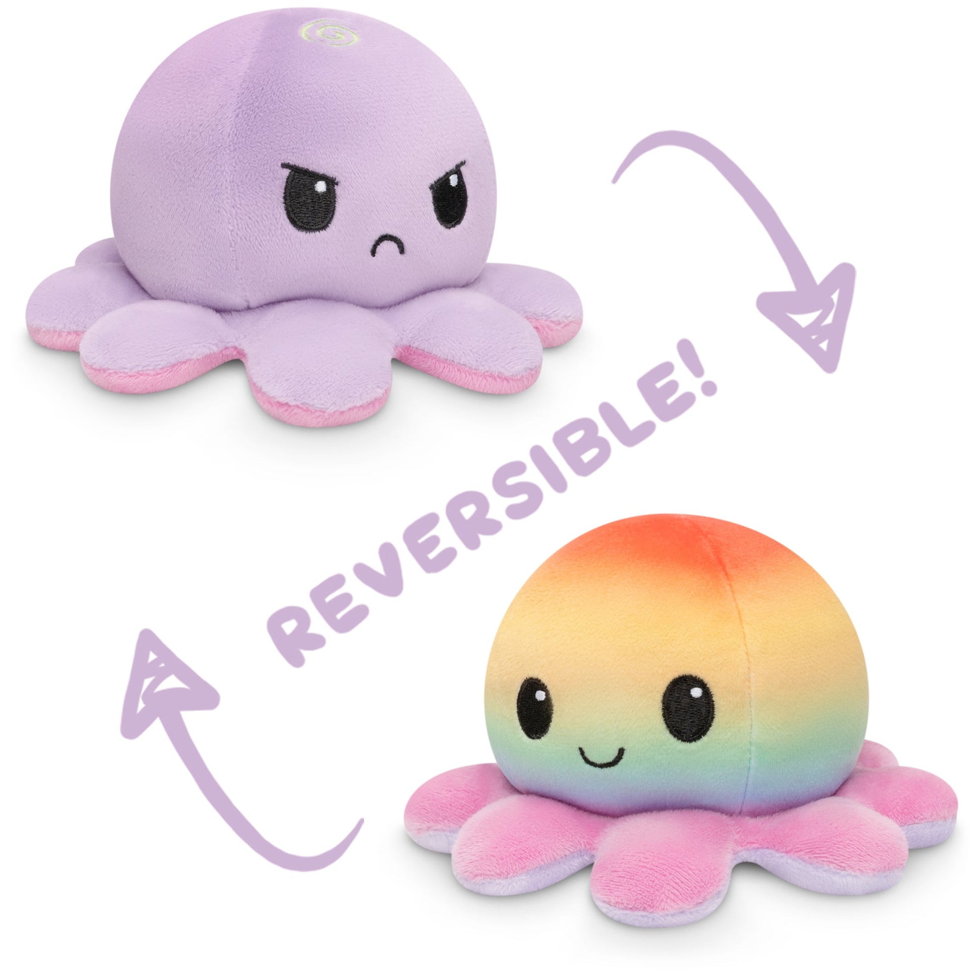 Reversible Octopus Plushie popularized on TikTok by TeeTurtle.