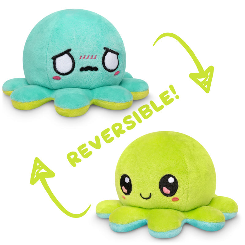 TeeTurtle's Reversible Octopus Plushie toys.