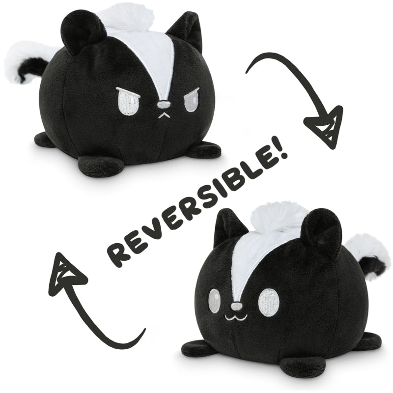 Two Reversible Skunk Plushies from TeeTurtle.