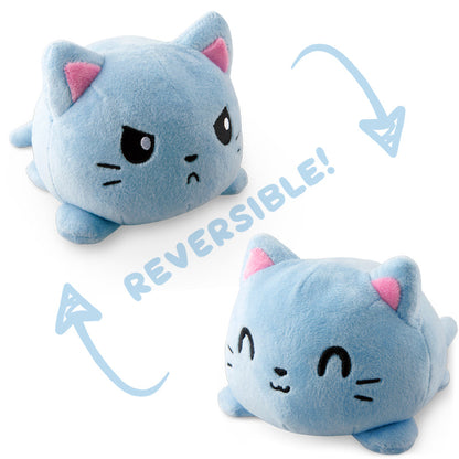 TeeTurtle offers a delightful Reversible Cat Plushie that doubles as a mood plushie.