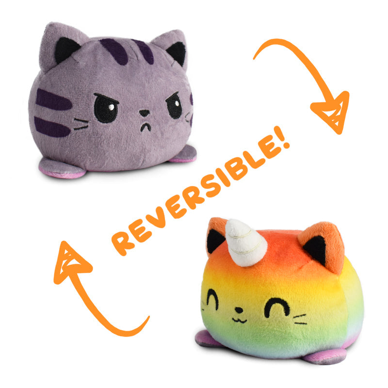 TeeTurtle's Reversible Kittencorn & Cat Plushie - octopus, TeeTurtle's Reversible Kittencorn & Cat Plushie.