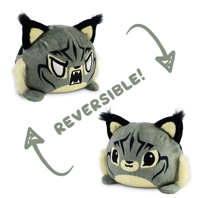 Reversible Lynx Plushie - TeeTurtle.