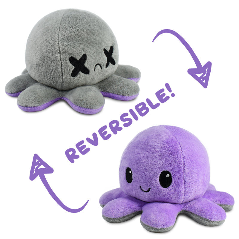 TikTok's best seller, the TeeTurtle Reversible Octopus Plushie.