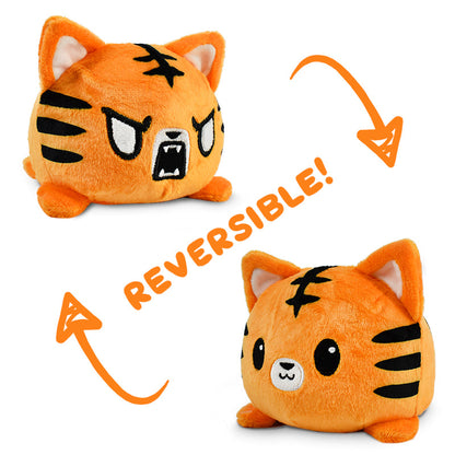 Get your hands on the TeeTurtle Reversible Tiger Plushie, perfect for showcasing your mood with this adorable TeeTurtle mood plushie!