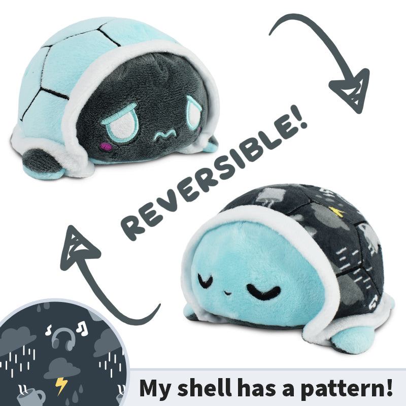 My shell has a pattern - Reversible Turtle Plushie from TeeTurtle.