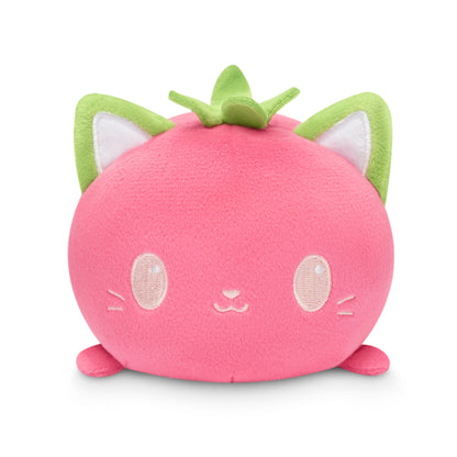 A Strawberry Cat Plushie Tote Bag from TeeTurtle.