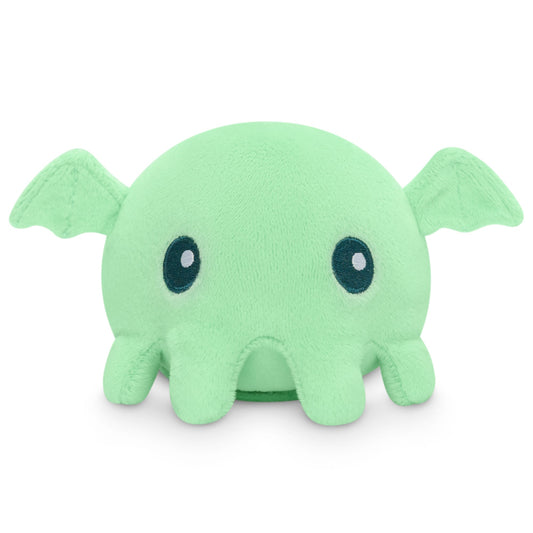 A Plushiverse Tabletop Cthulhu plushie tote bag by TeeTurtle on a white background.