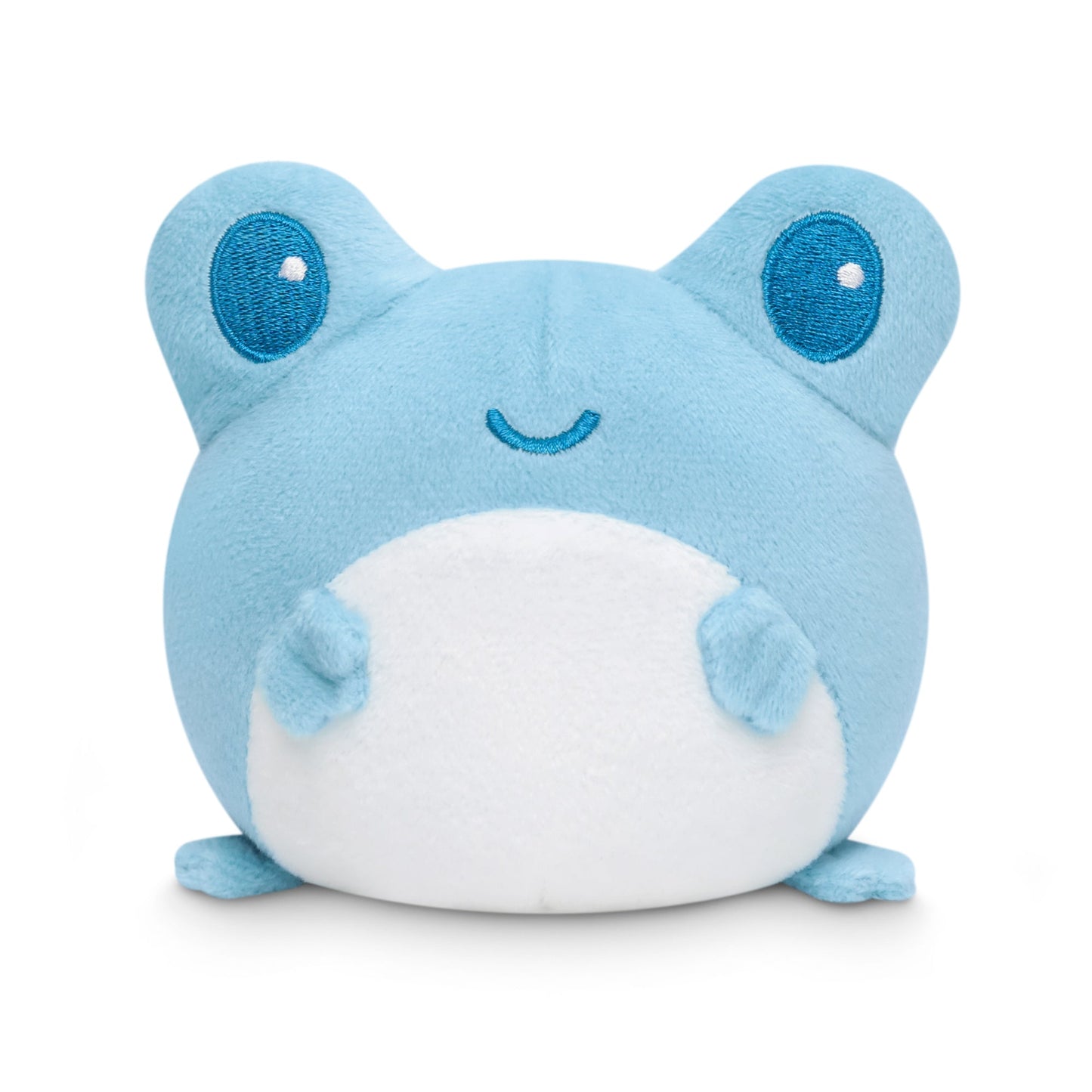 A Transgender Pride Frog Plushie Tote Bag by TeeTurtle, with secret storage, perfect for a tote bag.