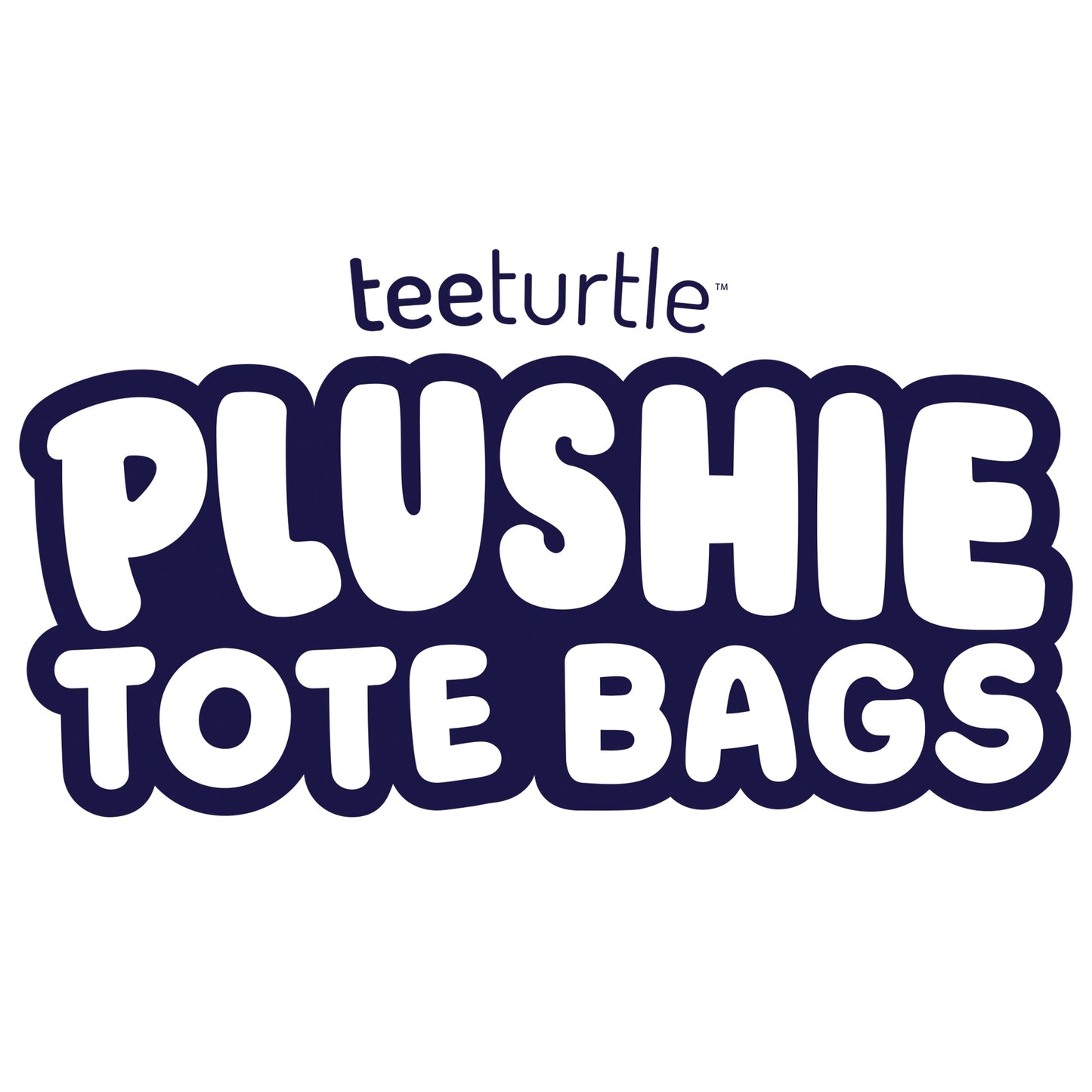 The logo for TeeTurtle Ramen Shiba Inu plushie tote bags, featuring a plushie friend and secret tote bag design.