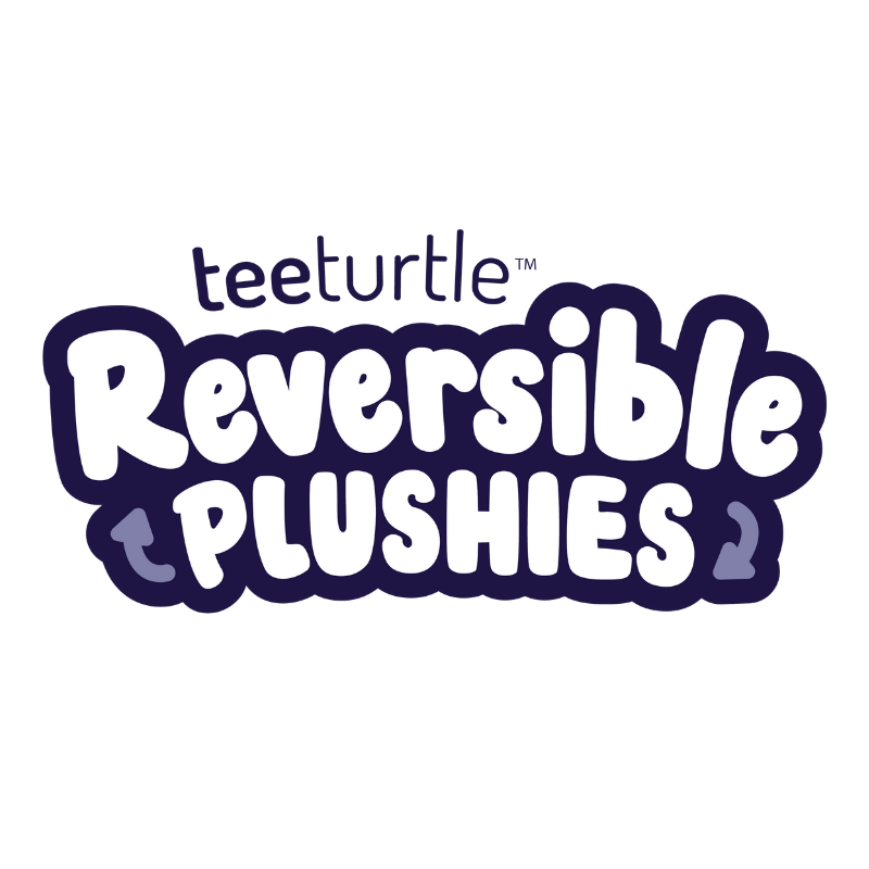 TeeTurtle Reversible Leopard Plushie.