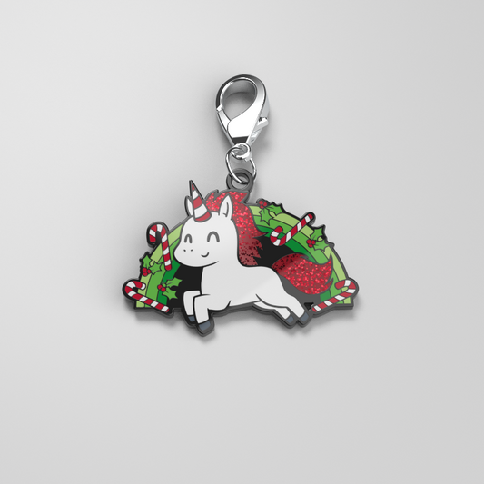 Embrace the holiday season with a TeeTurtle Enamel Keychain, 