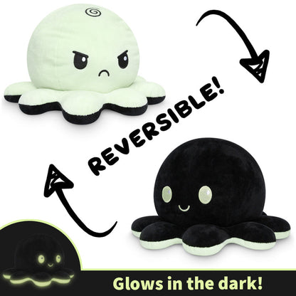 The Big Reversible Octopus Plushie from TeeTurtle glows in the dark.