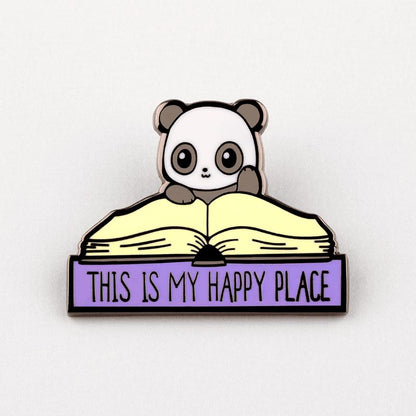 This is my TeeTurtle Happy Place Pin.