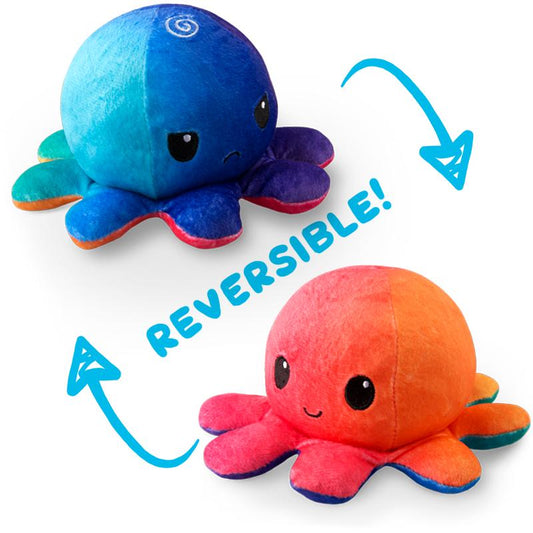 TeeTurtle Reversible Octopus Plushies, popular on TikTok as mood plushies.