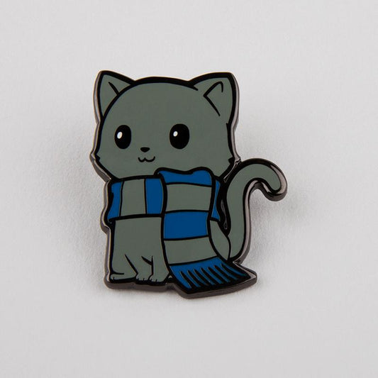 A Smart Kitty Pin by TeeTurtle